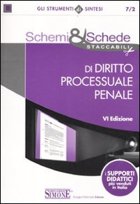 Beispielbild fr Schemi & Schede Di Diritto Processuale Penale zum Verkauf von medimops