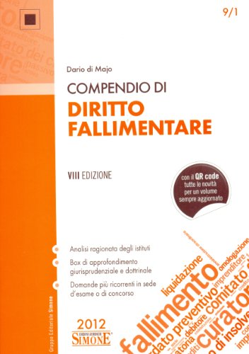 9788824433259: Compendio di diritto fallimentare