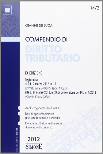 Stock image for Compendio di diritto tributario for sale by Ammareal