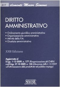 9788824451321: Diritto amministrativo