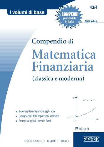 Beispielbild fr Compendio di matematica finanziaria (classica e moderna) zum Verkauf von medimops