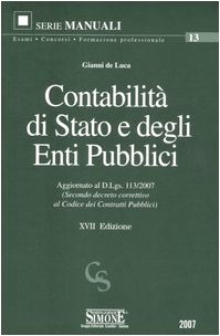 9788824471954: Contabilit di Stato e degli enti pubblici