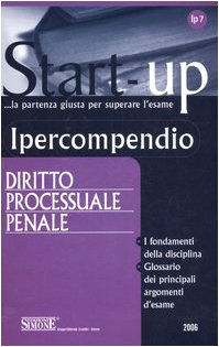 Stock image for Ipercompendio diritto processuale penale (Start-up. Ipercompendio) for sale by medimops