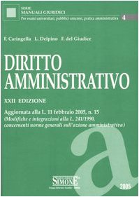 Stock image for Diritto amministrativo (Manuali giuridici) for sale by medimops