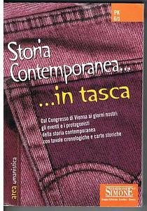 Imagen de archivo de Storia contemporanea (In tasca) a la venta por medimops