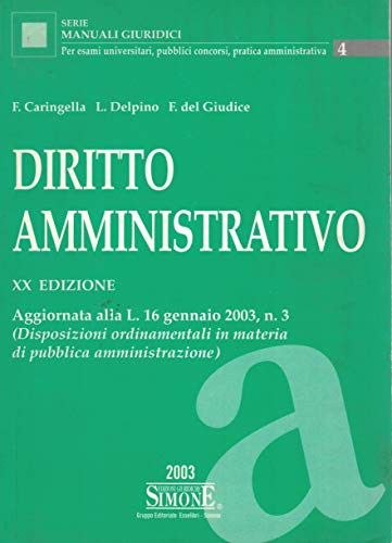 9788824490795: Diritto amministrativo