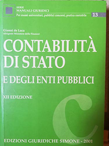 9788824497848: Contabilit di Stato e degli enti pubblici