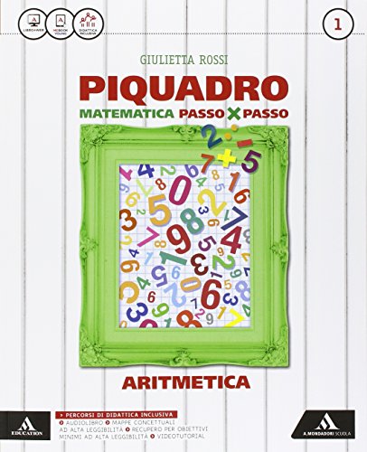 Beispielbild fr Piquadro. Per la Scuola media. Con e-book. Con espansione online. Aritmetica-Geometria (Vol. 1) zum Verkauf von medimops