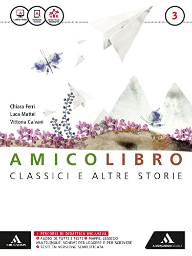 9788824760171: Amico libro. Per la Scuola media. Con e-book. Con espansione online (Vol. 3)