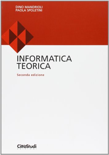 9788825173659: Informatica teorica