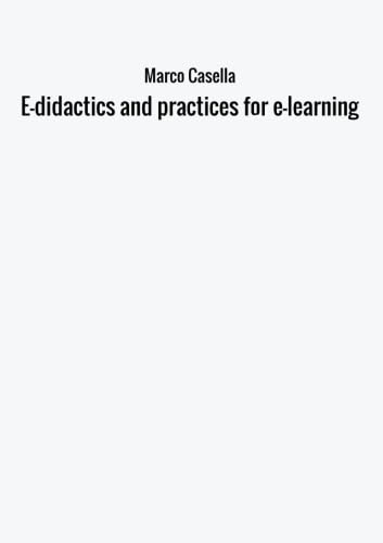 Stock image for E-didactics and practices for e-learning for sale by Revaluation Books