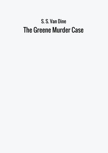 9788826411705: The Greene Murder Case