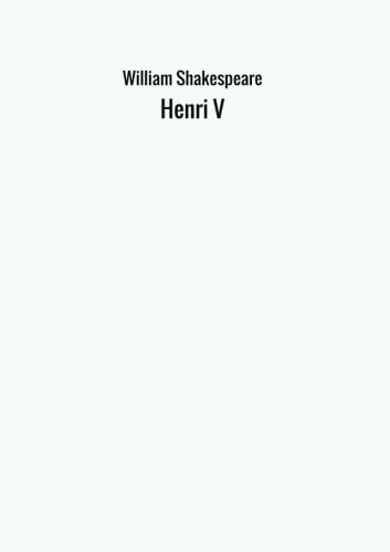 Stock image for Henri V (French Edition) for sale by Books Unplugged