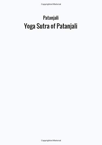 Stock image for Yoga Sutra of Patanjali for sale by GF Books, Inc.