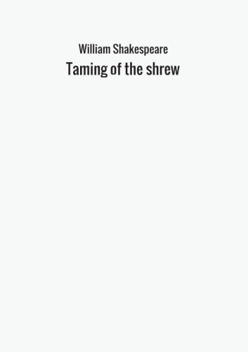 Stock image for Taming of the shrew for sale by Revaluation Books