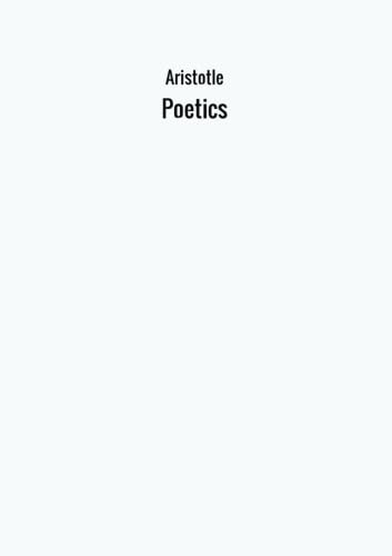 Stock image for Poetics for sale by GF Books, Inc.