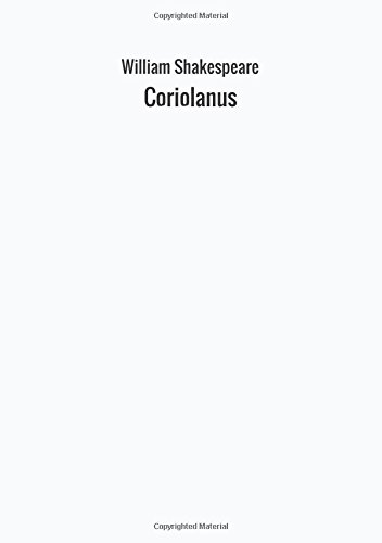 Imagen de archivo de Coriolanus a la venta por Revaluation Books