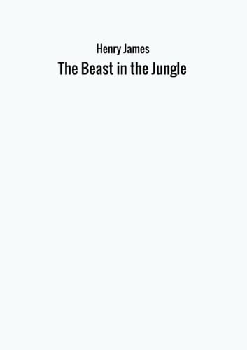 Stock image for The Beast in the Jungle for sale by Revaluation Books