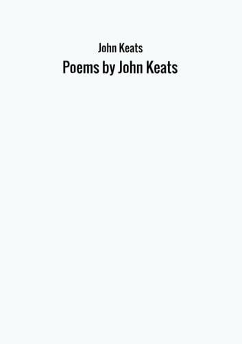 9788826471396: Poems by John Keats