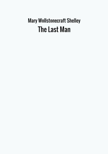 Imagen de archivo de The Last Man a la venta por Revaluation Books