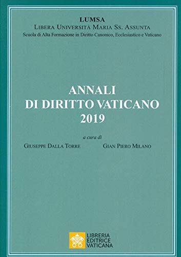 Stock image for Annali di diritto vaticano (2019) [Paperback] for sale by Brook Bookstore