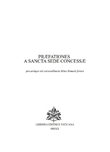 Stock image for PREFATIONES PARTICULARES A SANCTA SEDE CONCESSAE (Secondo rito 1962) for sale by Brook Bookstore