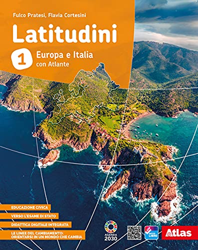 9788826823614: Latitudini. Europa e Italia. Con Atlante. Per la Scuola media. Con e-book. Con espansione online (Vol. 1)