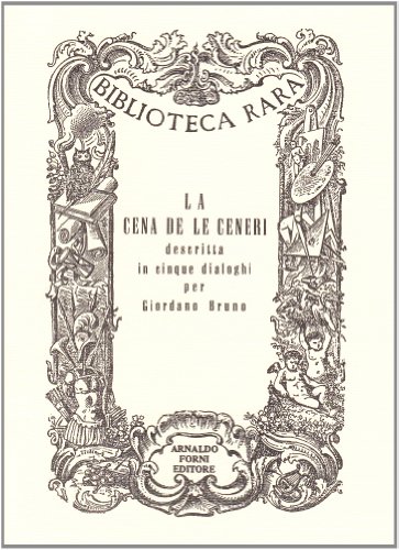 La cena delle ceneri (rist. anast. 1862-65) (9788827158364) by Unknown Author