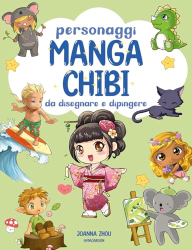 Stock image for Personaggi manga chibi da disegnare e di for sale by Brook Bookstore