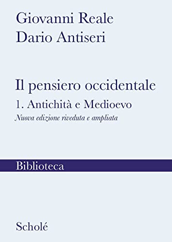 Stock image for Il pensiero occidentale dalle origini ad oggi, I : antichit e Medioevo for sale by Libreria gi Nardecchia s.r.l.