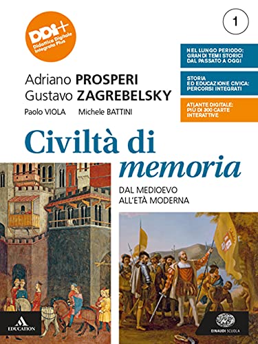 Beispielbild fr Civilt di memoria. Per le Scuole superiori. Con e-book. Con espansione online. Dal medioevo all'et moderna (Vol. 1) zum Verkauf von medimops