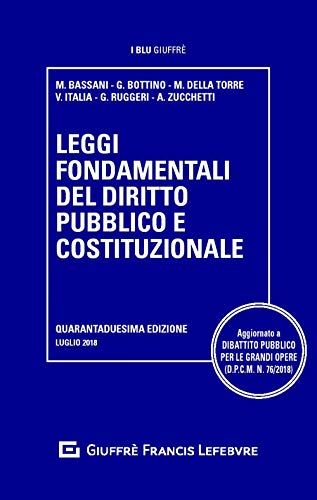 Stock image for Leggi Fondamentali Del Diritto Pubblico E Costituzionale for sale by medimops