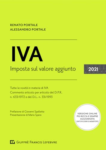 Beispielbild fr Iva. Imposta Sul Valore Aggiunto 2021. Con Espansione Online zum Verkauf von medimops