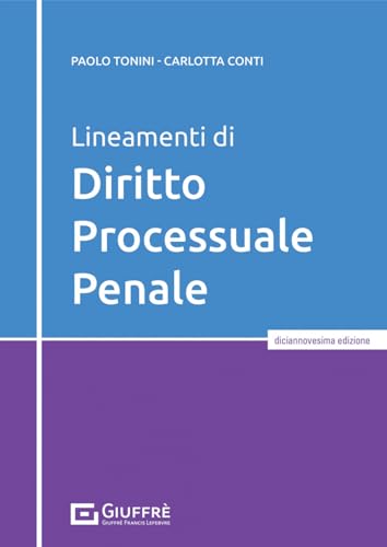 Beispielbild fr Lineamenti Di Diritto Processuale Penale zum Verkauf von medimops