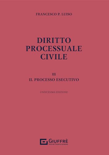 9788828832645: Diritto processuale civile. Il processo esecutivo (Vol. 3)