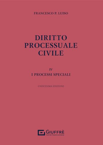 9788828832652: Diritto Processuale Civile Iv: Vol. 4