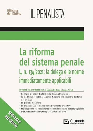 Imagen de archivo de La Riforma Del Sistema Penale: La Delega E Le Disposizioni Immediatamente Precettive a la venta por libreriauniversitaria.it