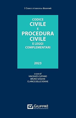 Stock image for Codice civile e procedura civile e leggi complementari (Codici d'udienza) for sale by libreriauniversitaria.it