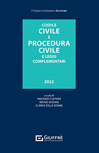 9788828851806: Codice civile e procedura civile e leggi complementari (Codici d'udienza)