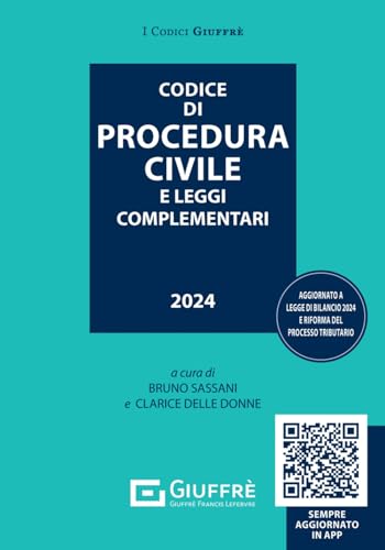 9788828854524: Codice civile e procedura civile e leggi complementari. Con QR Code (I codici Giuffr tascabili)