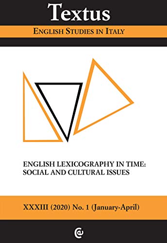 Imagen de archivo de Textus. English studies in Italy (2020) a la venta por medimops