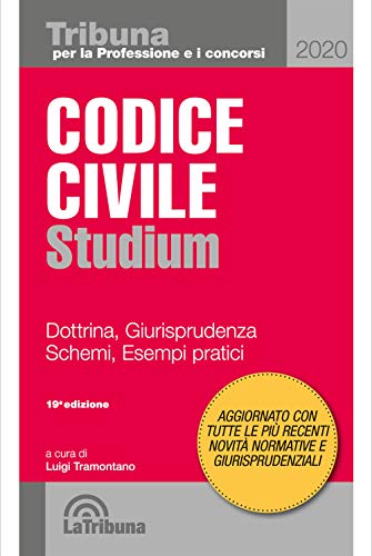 9788829102525: Codice civile Studium. Dottrina, giurisprudenza, schemi, esempi pratici (Tribuna per la professione e i concorsi)