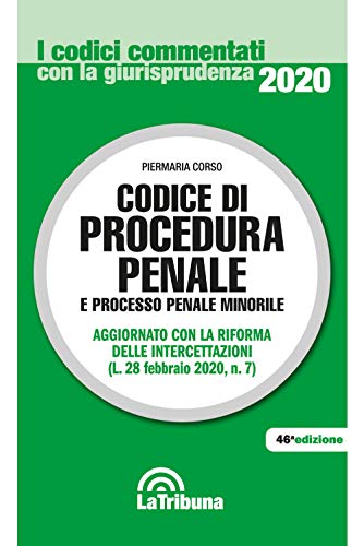 Beispielbild fr Codice Di Procedura Penale E Processo Penale Minorile zum Verkauf von Buchpark