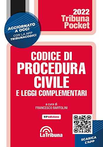 Imagen de archivo de Codice di procedura civile e leggi complementari. Con App Tribunacodici (Tribuna pocket) a la venta por libreriauniversitaria.it