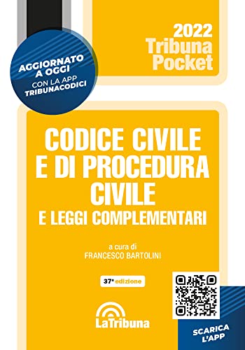 9788829108091: Codice civile e di procedura civile e leggi complementari. Con App Tribunacodici (Tribuna pocket)