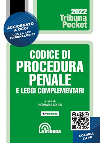 Stock image for Codice di procedura penale e leggi complementari. Con App Tribunacodici. 2/2022 for sale by medimops