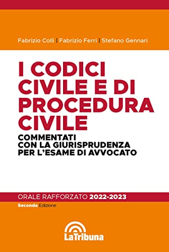 9788829112258: I codici civile e di procedura civile commentati con la giurisprudenza per l'esame di avvocato. Esame rafforzato 2022-2023