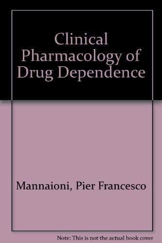 Beispielbild fr Clinical Pharmacology of Drug Dependence zum Verkauf von Bookmans