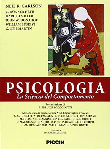 Beispielbild fr Pscicologia. La Scienza Del Comportamento. Ediz. Italiana E Inglese zum Verkauf von libreriauniversitaria.it