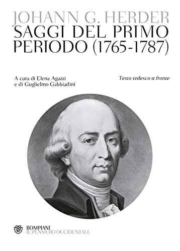 Stock image for Saggi del primo periodo (1765-1787) : for sale by Libreria gi Nardecchia s.r.l.